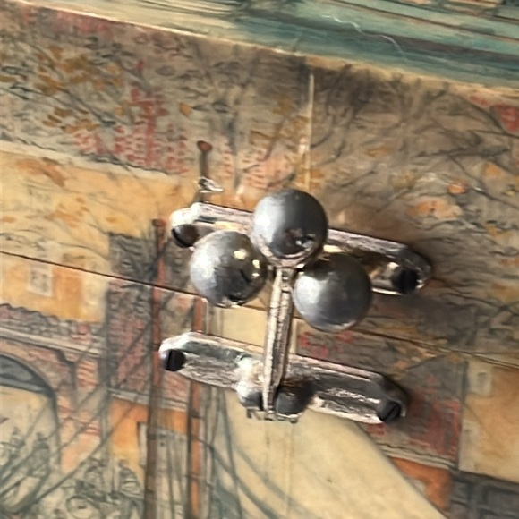 Vintage Billie Ross of The Palm Beaches -Swedish Box Purse - Picture 4 of 17